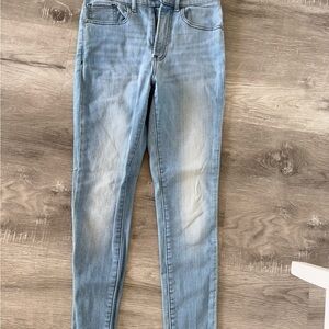 Express Light Blue Women's skinny Jeans